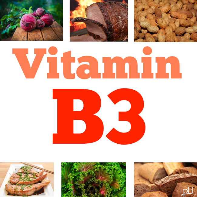 vitamin b3pH1 - بررسی فواید ویتامین B3، علائم کمبود این ویتامین و منابع غذایی موجود