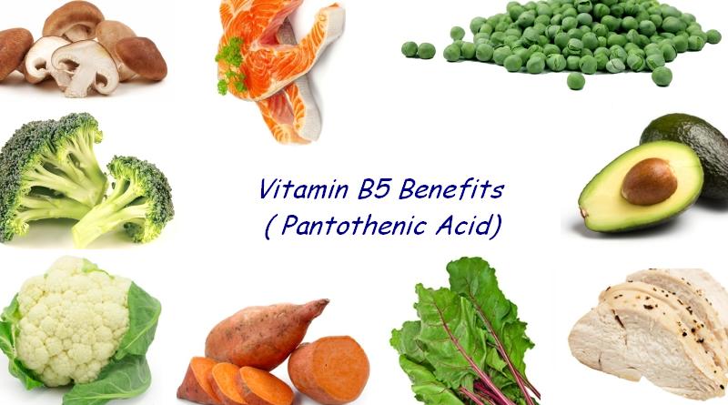 vitamin b5 pantothenic acid benefits - ویتامین B5 ، فواید و علائم کمبود این ویتامین و منابع غذایی موجود