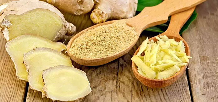 ginger - خواص ادویه‌ها و گیاهان مختلف برای سلامتی