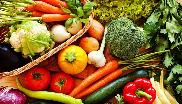 صحیح سبزیجات 696x400 - رژیم غذایی مناسب در بیماری دیابت نوع یک (IDDM)