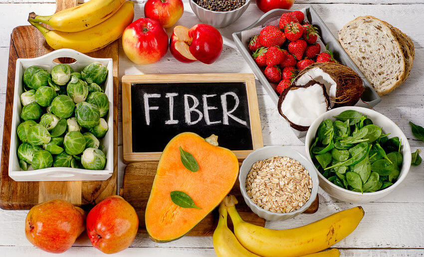 fiberfoods2 850x516 - نکات تغذیه ای که مبتلایان به کیست سینه باید رعایت کنند