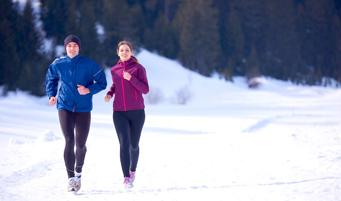 running cold weather - فواید هوای سرد برای سلامت بدن