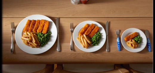 healthy eating portion control s2 three plates 520x245 - برخی اشتباهات ساده حین آشپزی که سبب چاقی شما می شود!