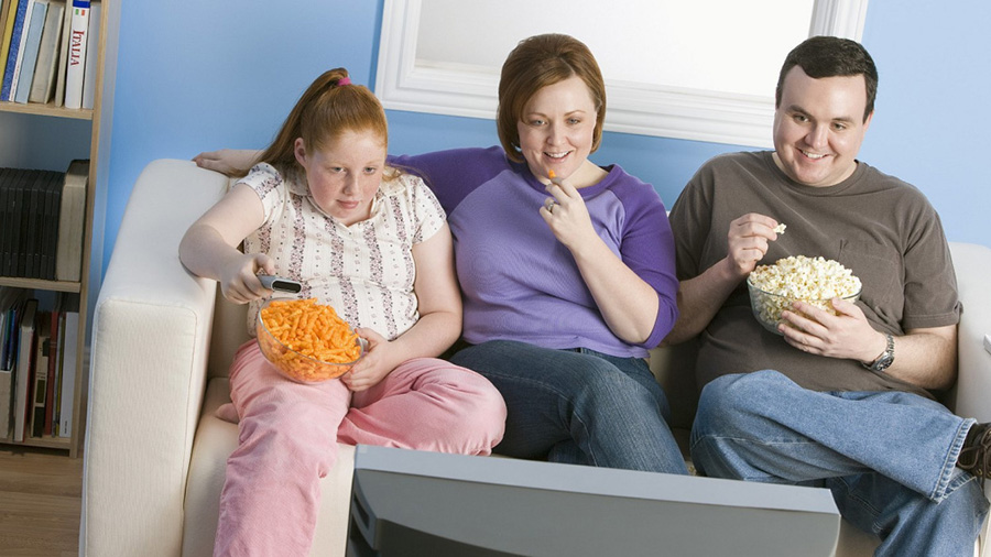 family obese - استرس مادر احتمال بروز چاقی در کودکان را افزایش می‌دهد.