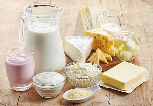 dairy products - ۷ ماده غذایی که سلامت روده‌ها را تحت تاثیر قرار می دهد