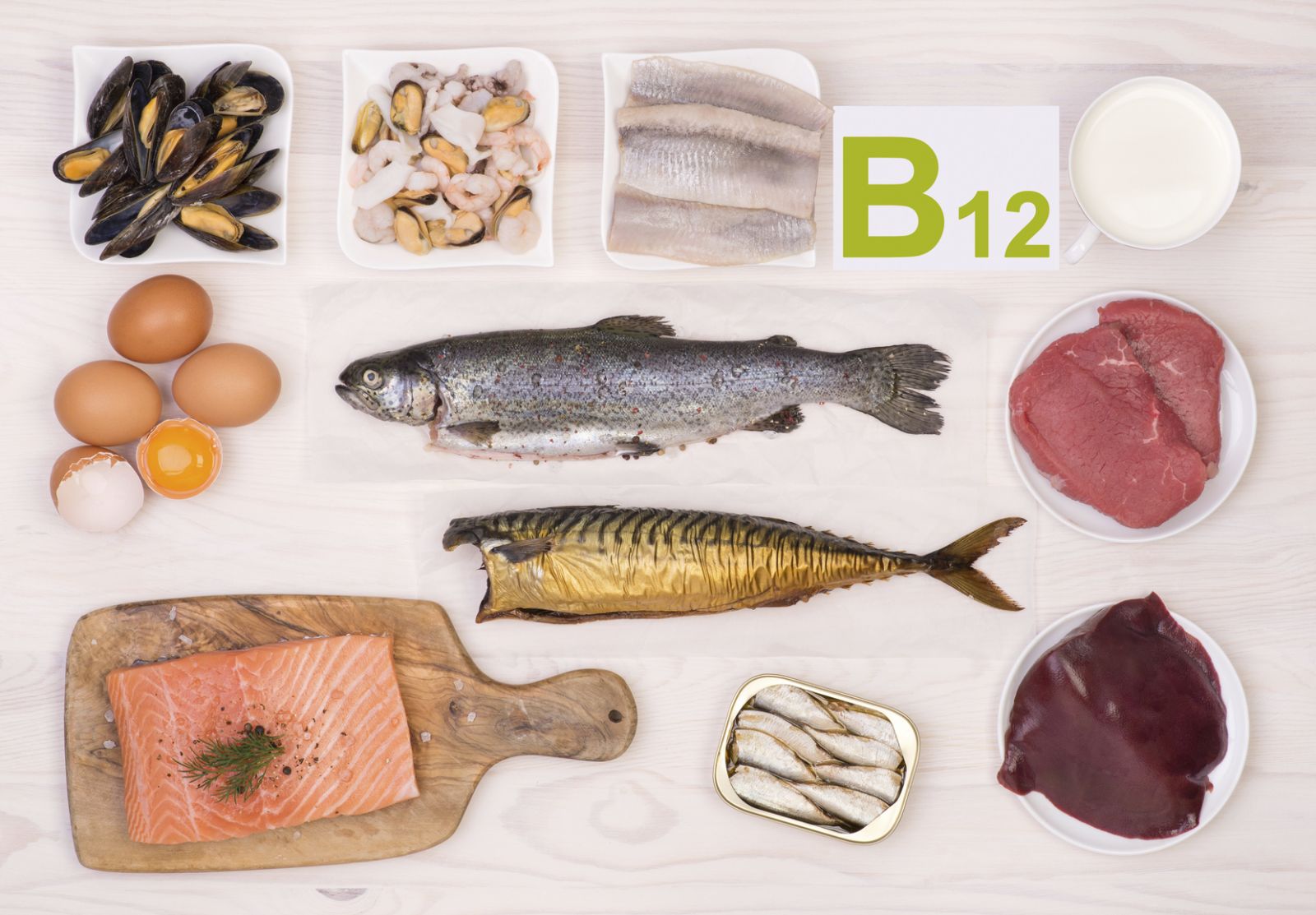 vitamin b12 fish iron egg diet healthy photkaiStock 86500391 MEDIUM - شایع‌ترین کمبودهای تغذیه ای