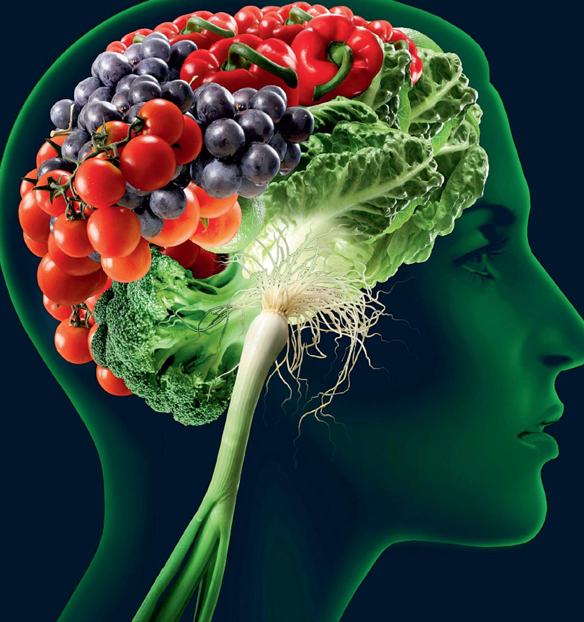 های مفید برای تقویت مغز - کاهش خطر ابتلا به آلزایمر با مصرف انواع توت‌ها، سیب و چای