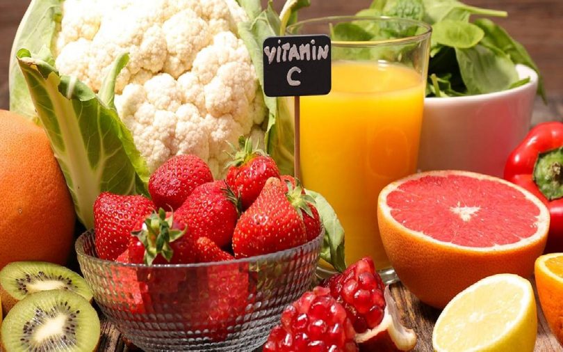 vitamin C fruits and vegetables chart 810x506 1 - آنچه برای تقویت استخوان کودکان مفید است