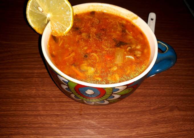 طرز تهیه عکس اصلی شلغم - سوپ شلغم;  یک آنتی بیوتیک مفید در زمستان